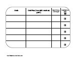 goal chart